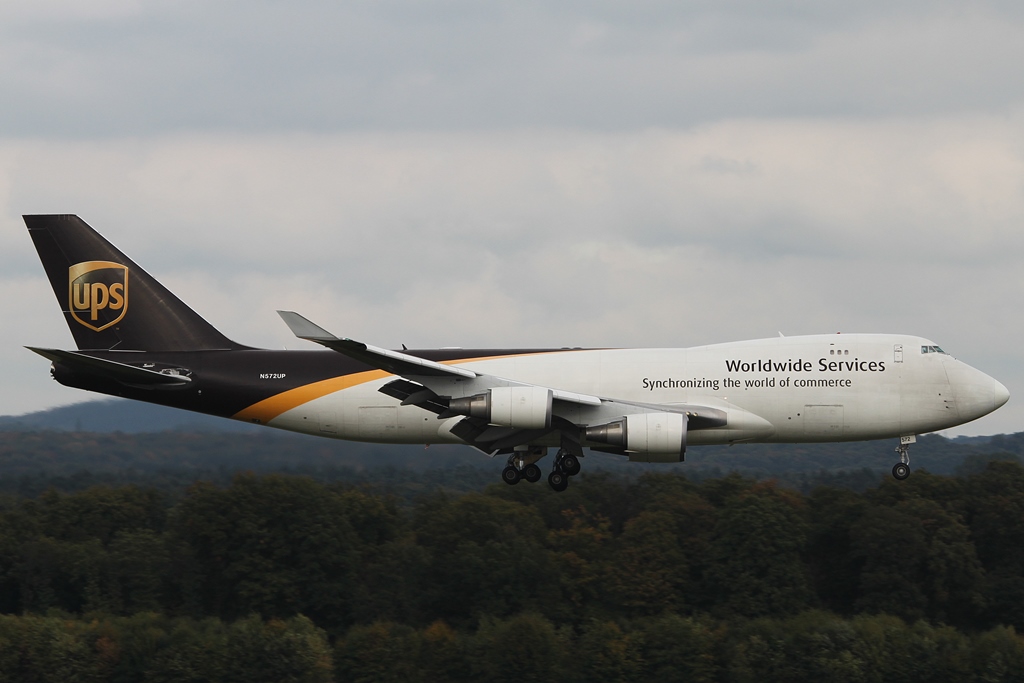 United Parcel Service (UPS) Boeing 747-44A(F/SCD) N572UP