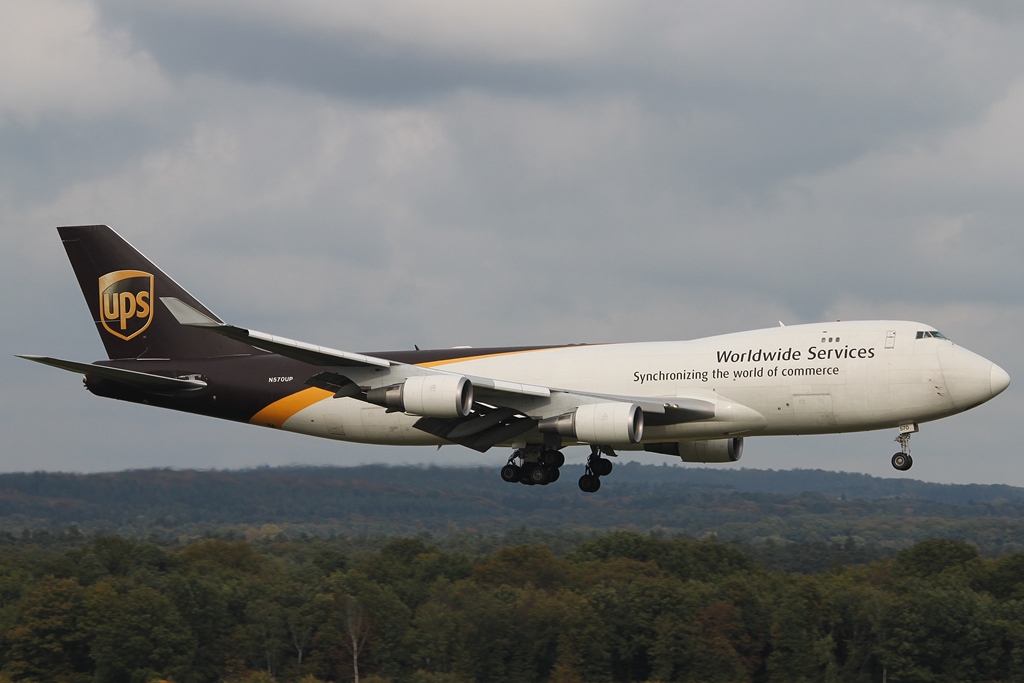 United Parcel Service (UPS) Boeing 747-44A(F/SCD) N570UP