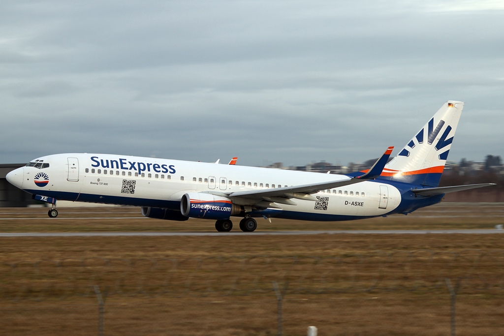 SunExpress Germany Boeing 737-8CX D-ASXE