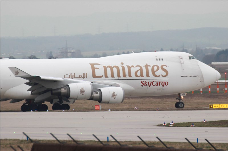 Emirates SkyCargo (TNT)<br />Boeing 747-4HA(ER/F)<br />OO-THD