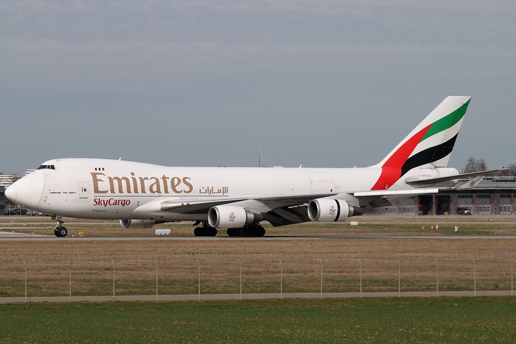 Emirates SkyCargo (TNT) Boeing 747-4HA(ER/F) OO-THD
