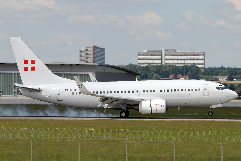 PrivatAir Boeing 737-7CN(BBJ) HB-IIQ