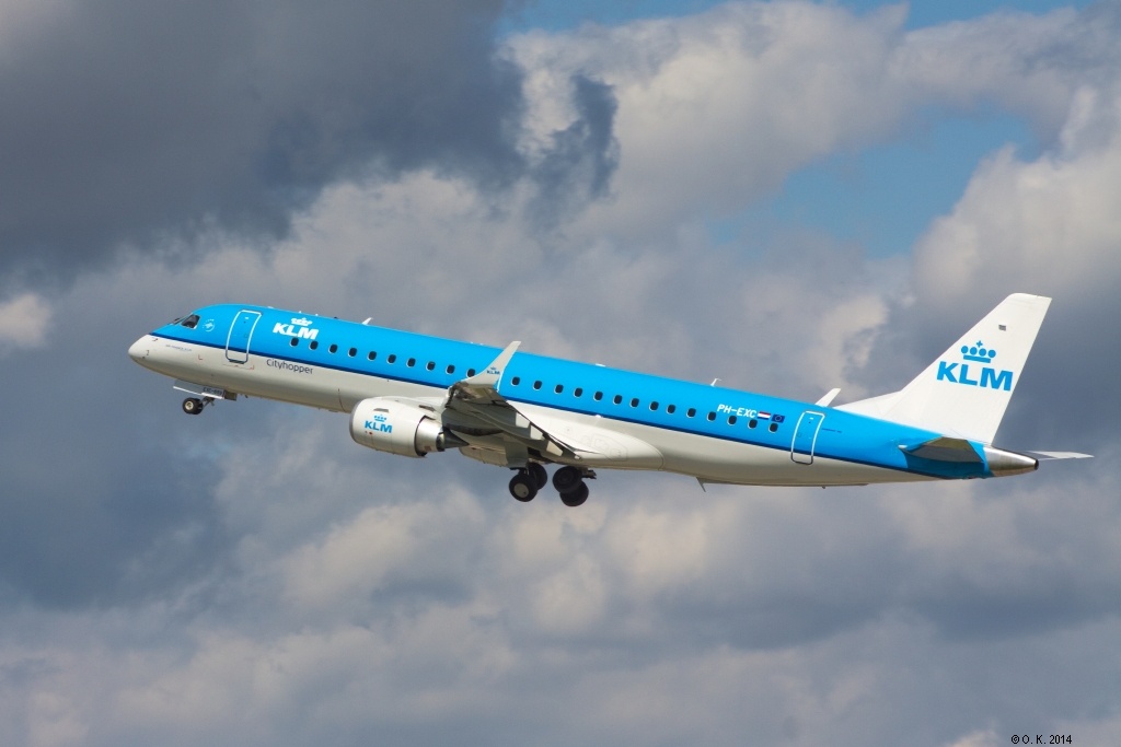 KLM, ERJ-190, PH-EXC