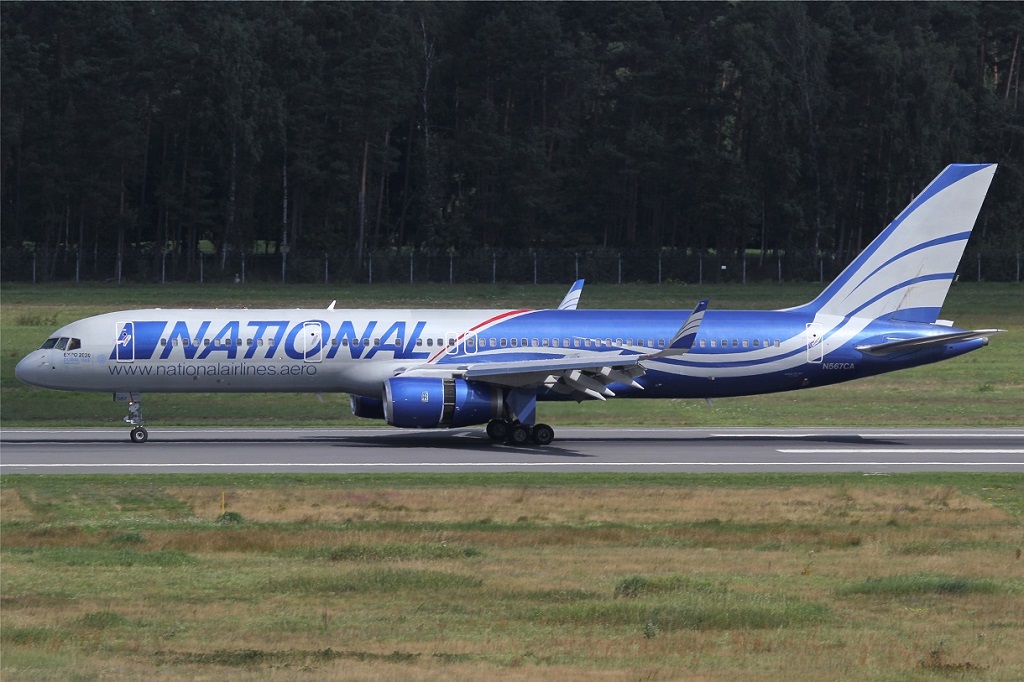 August 2014 / National Airlines / N567CA / Boeing 757-200