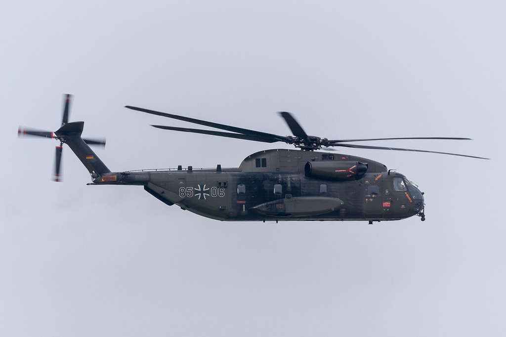 CH-53G; GRH (Großraum-Rettungs-Hubschrauber) 85-06; Laupheim