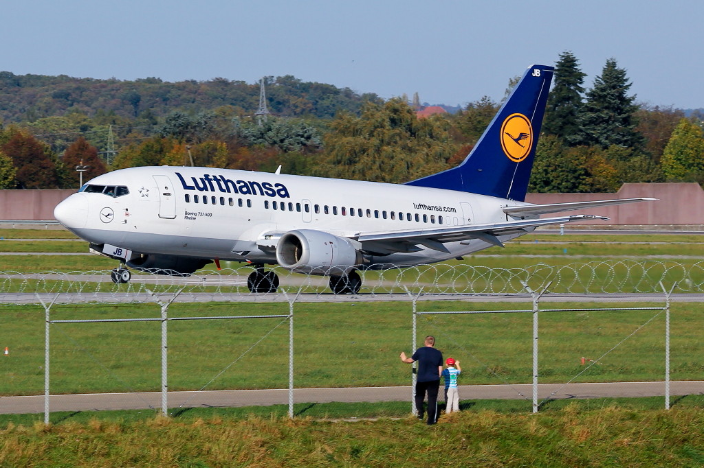 Lufthansa / Boeing 737-530 / D-ABJB "Rheine"