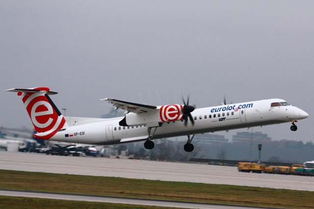 Dash 8 von Eurolot SP-EQI