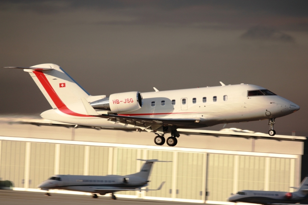 HB-JSG Bombardier Challenger 605