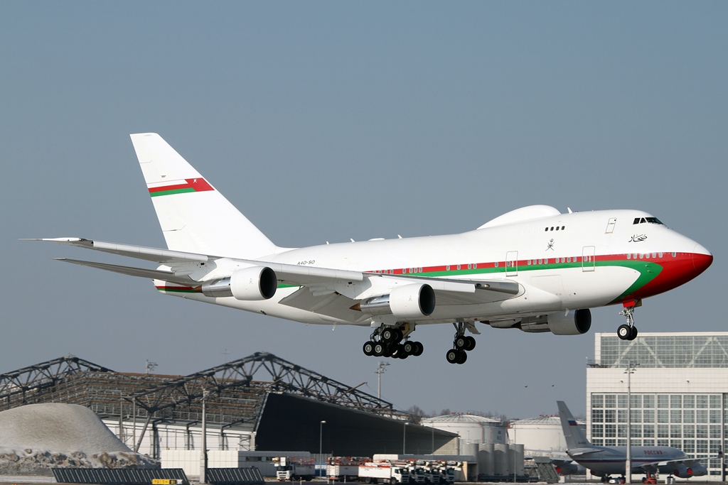 Oman Royal Flight Boeing 747-SP A40-SO