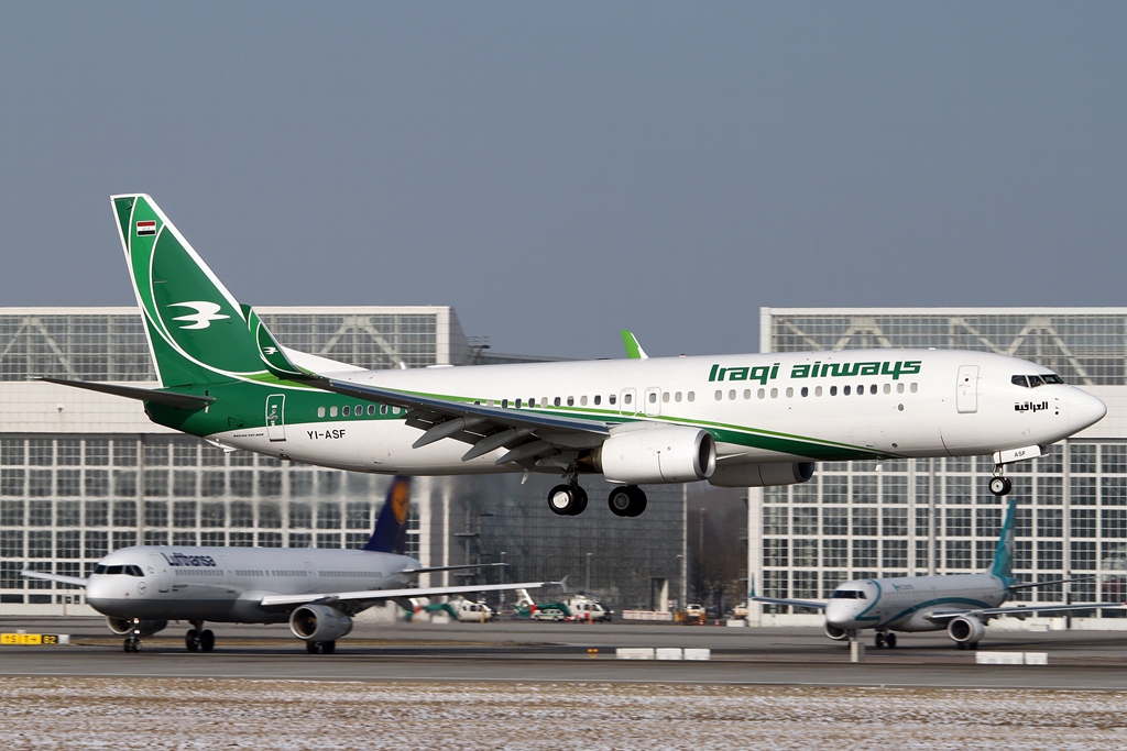 Iraqi Airways Boeing 737-81Z YI-ASF