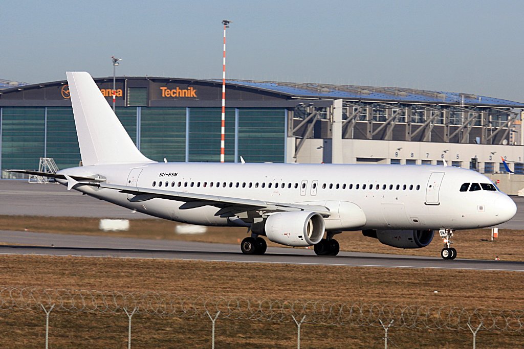 Air Cairo, SU-BSM, A 320-214