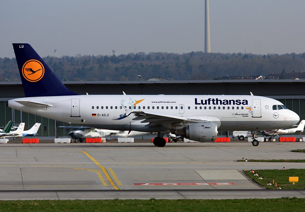 D-AILU, Lufthansa A 319-100 Verden<br />Jetfriends
