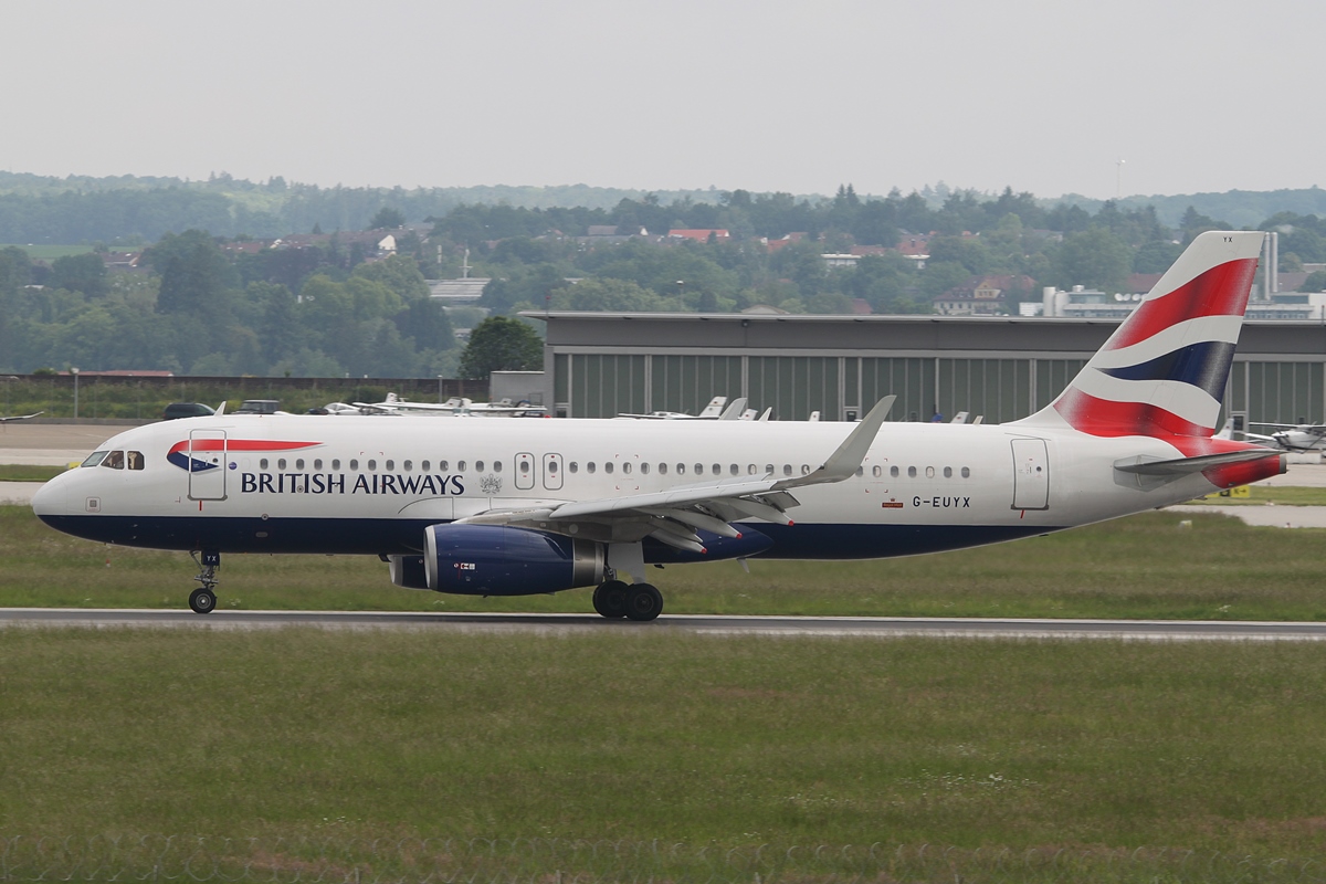 British Airways Airbus A320-232 G-EUYX