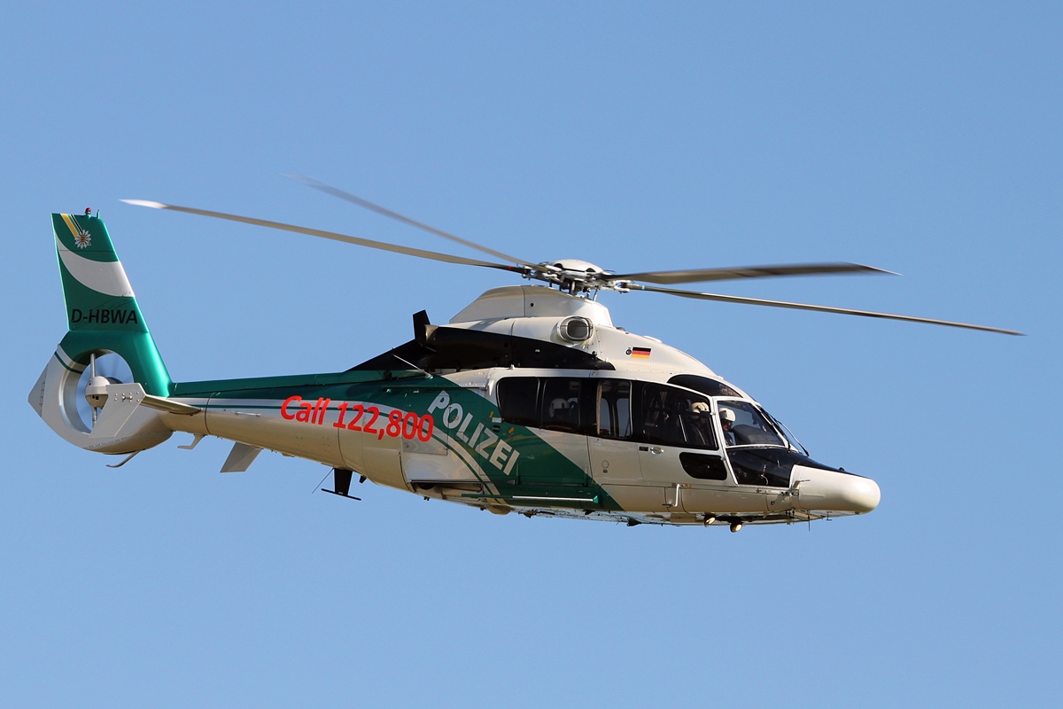 Germany - Police Eurocopter EC-155 B Dauphin D-HBWA