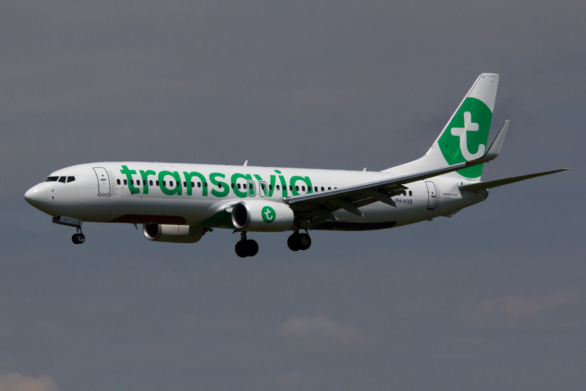 PH-HXB -  Transavia Airlines  Boeing 737-8K2