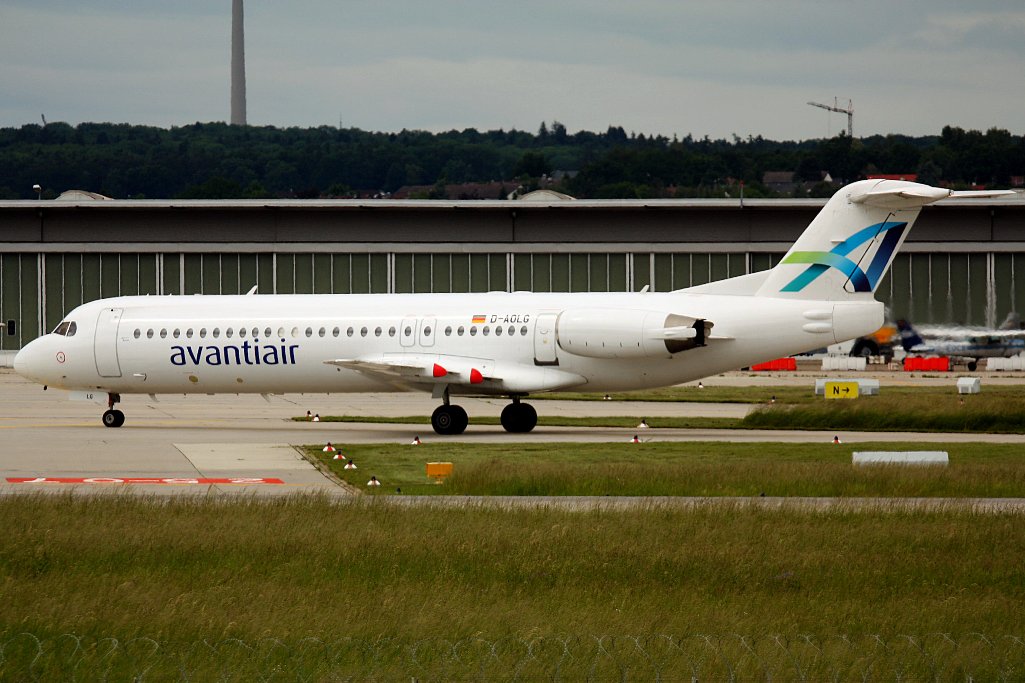 D-AOLG, Avantiair F100, ehemals OLT