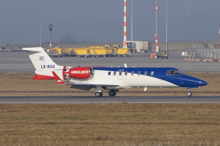 LX-RSQ European Air Ambulance Learjet 45XR_00.jpg