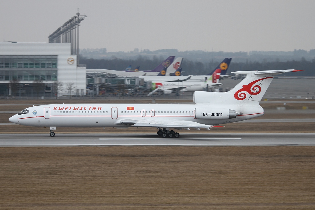 Kyrgyzstan - Government Tupolev Tu-154MEX-00001