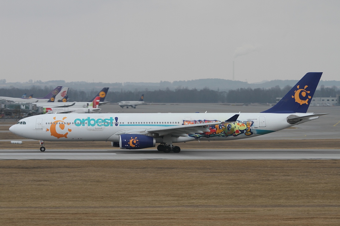 Evelop Airbus A330-343E CS-TRH