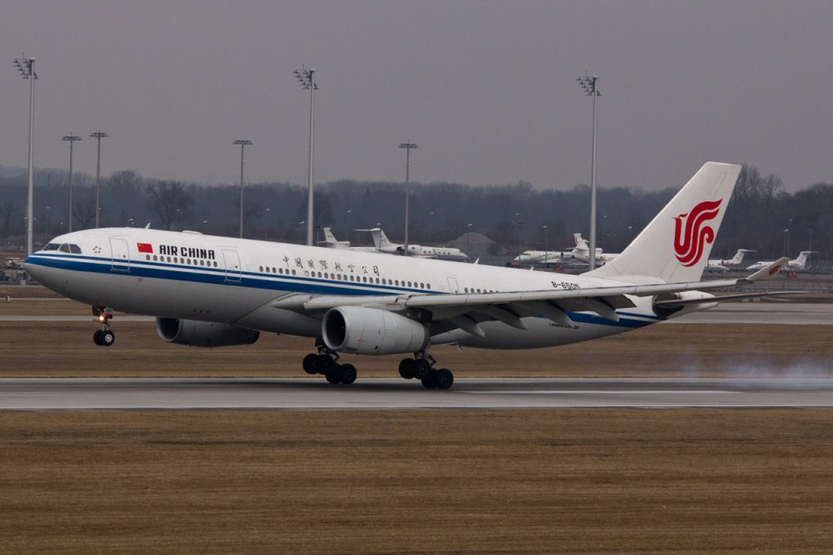 Air China Airbus A330-243 - B-6505