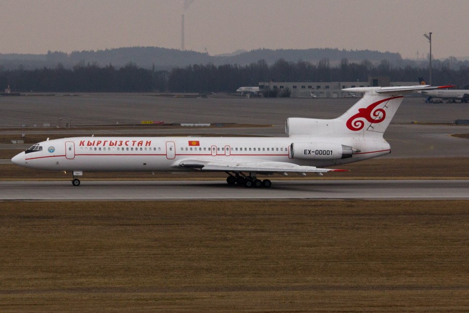 Kyrgyzstan Airlines Tupolev Tu-154M - EX-00001