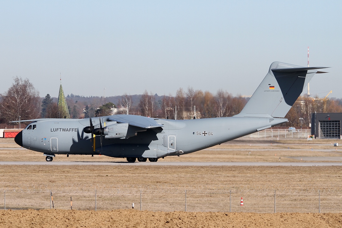 Germany - Air Force  Airbus A400M Atlas 54-+04