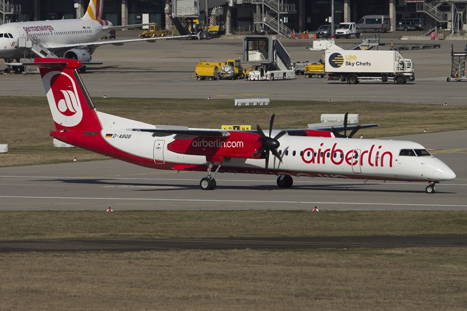 D-ABQB // Air Berlin // Bombadier Dash 8 Q400