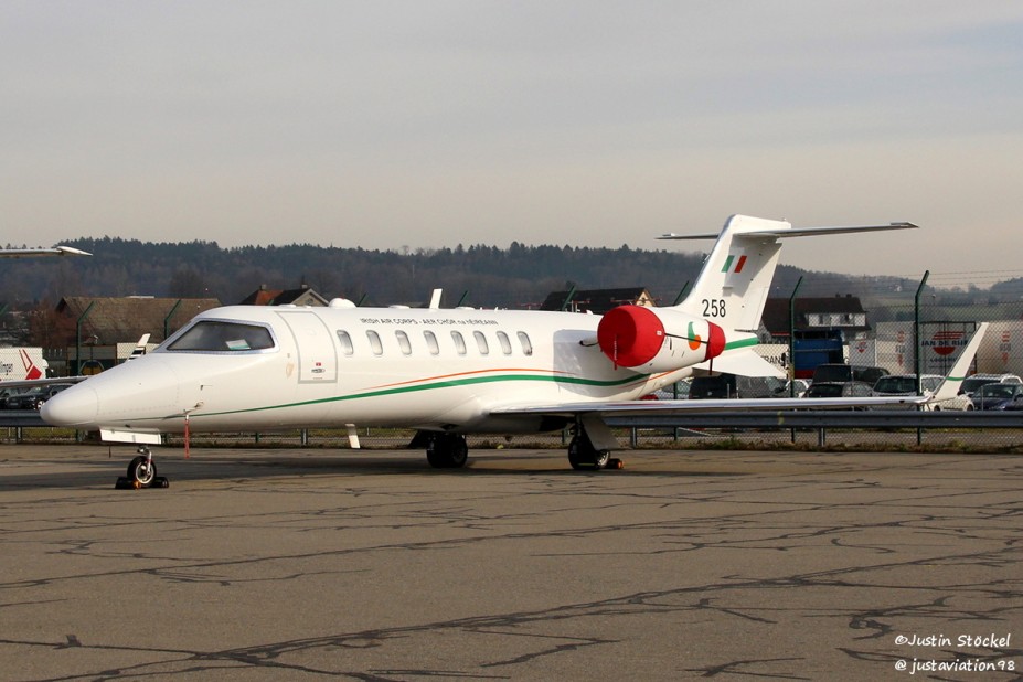 Irish Air Corps Learjet 45 258