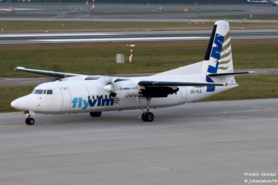 VLM Airlines Fokker 50 OO-VLQ