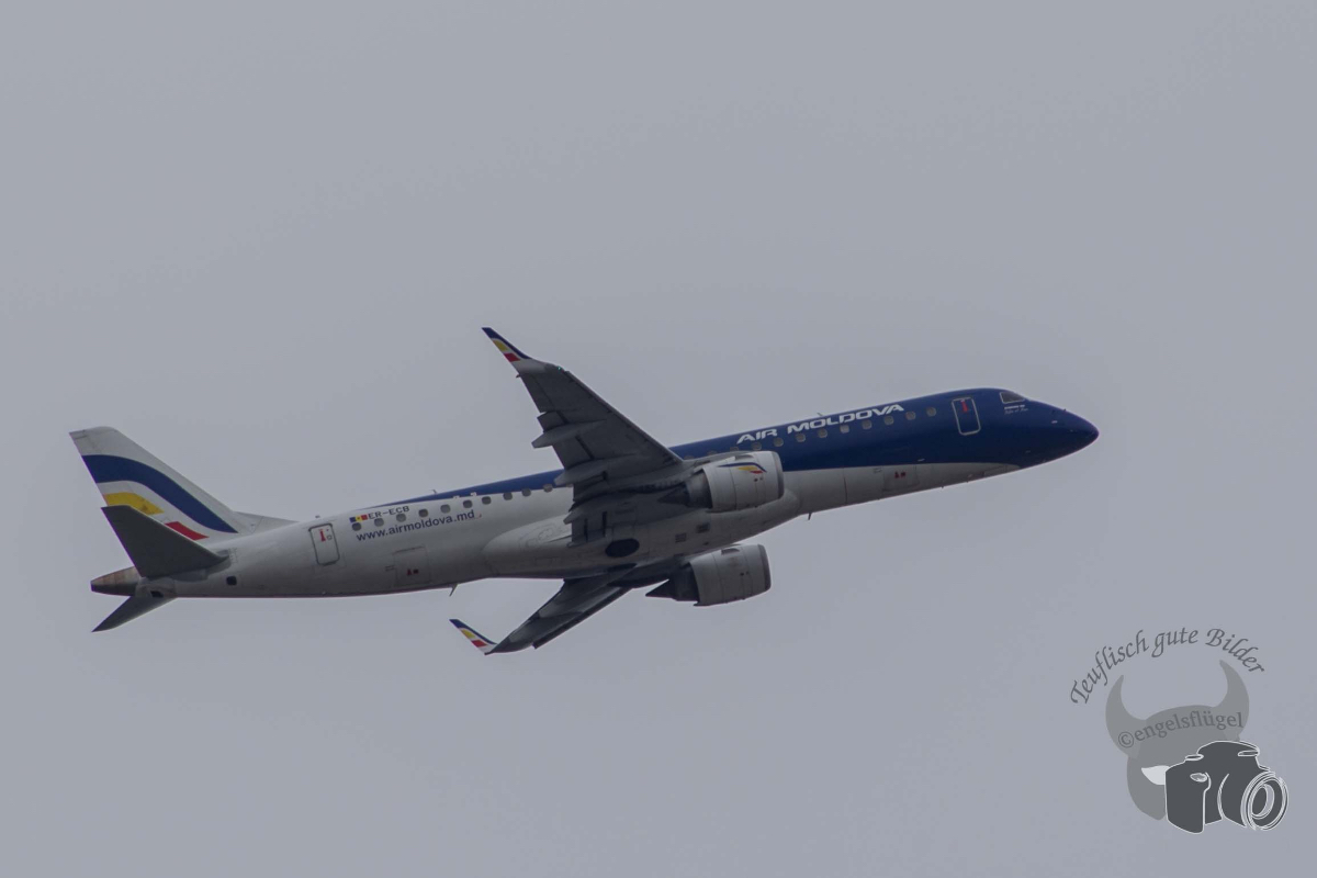 Embraer ERJ-190LR - ER-ECD - Air Moldova