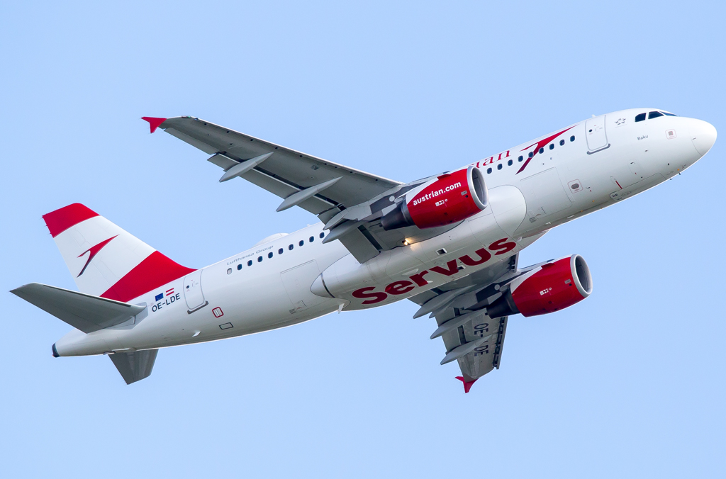 Austrian / OE-LDE / Airbus A319-112