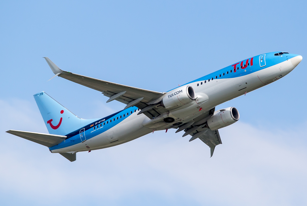 Tui / D-ATYB / Boeing 737-8K5