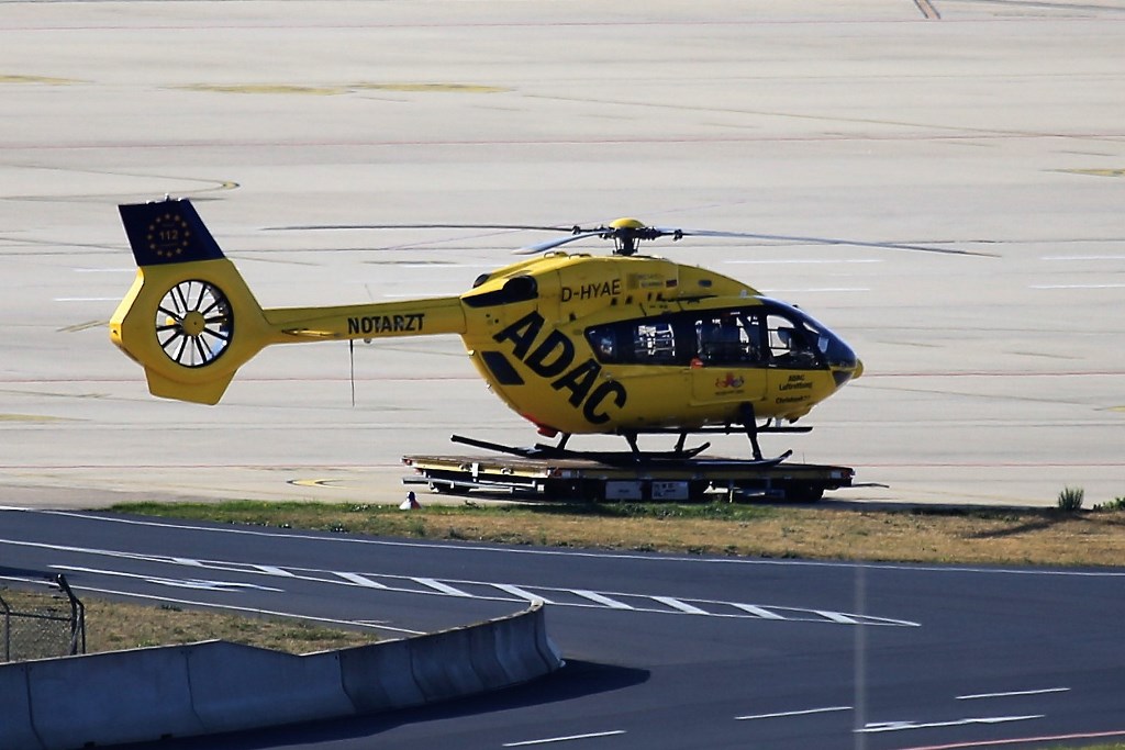 Adac Luftrettung<br />EC145 <br />Christoph Rheinland<br />D-HYAE