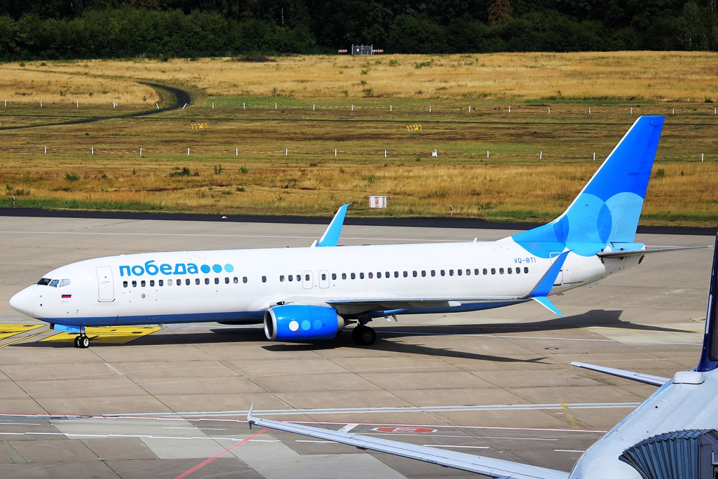 Pobeda - Beoing 737-800<br />VQ-BTI