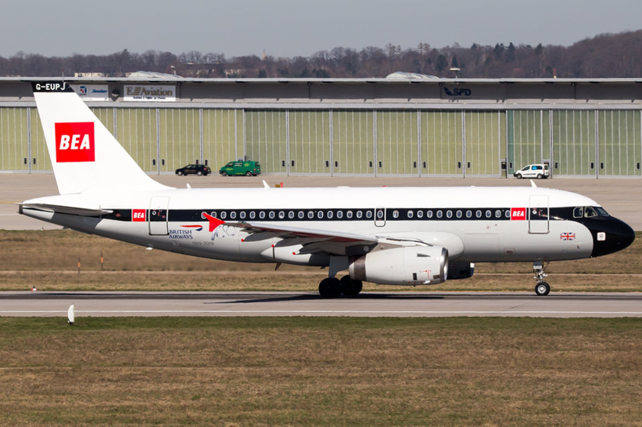 British Airways / G-EUPJ / Airbus A319-131