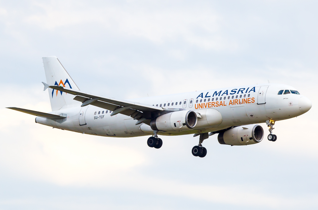 Almsaria Universal Airlines / SU-TCF / Airbus A320-232