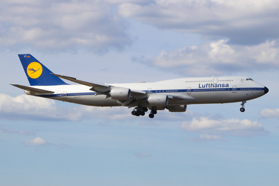 D-ABYT // Boeing 747-830 (4 Jahre alt) // Lufthansa // LH451 aus Los Angeles