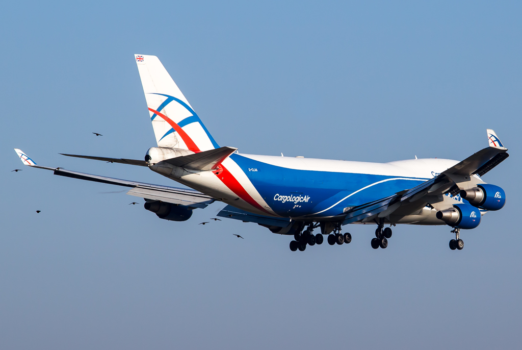 CargoLogicAir / G-CLAA / Boeing 747-446F(SCD)