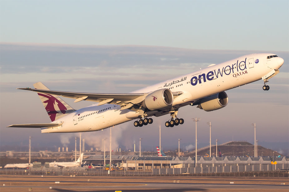 Qatar Airways / A7-BAF / Boeing 777-3DZER