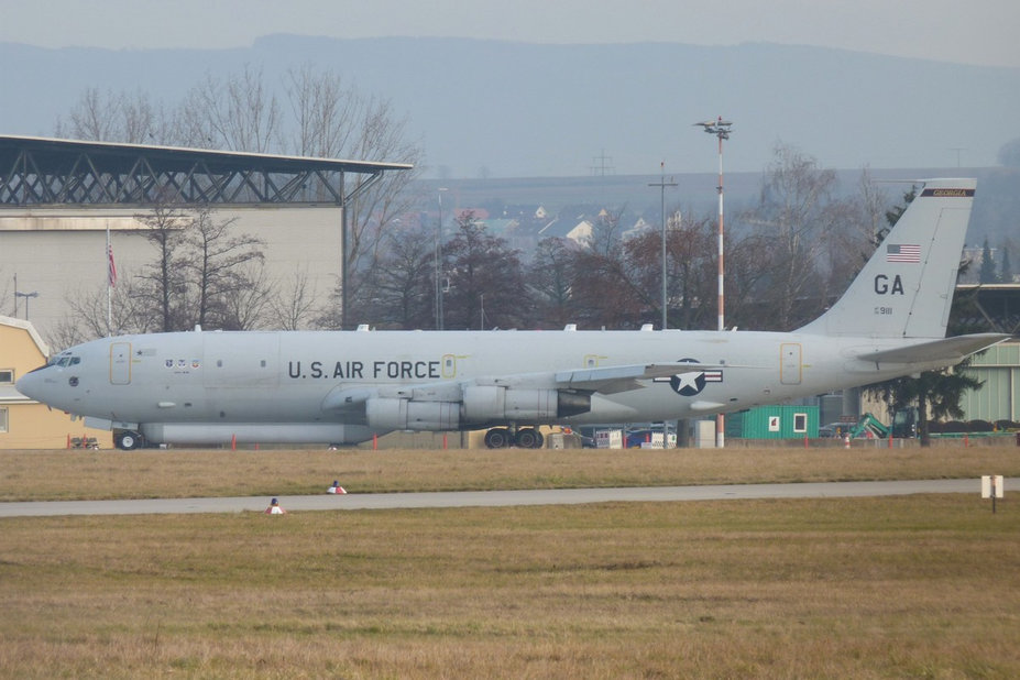 02-9111    E-8C  JSTARS     USAF