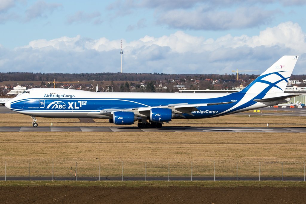 Air Bridge Cargo / VP-BJS / Boeing 747-83QF