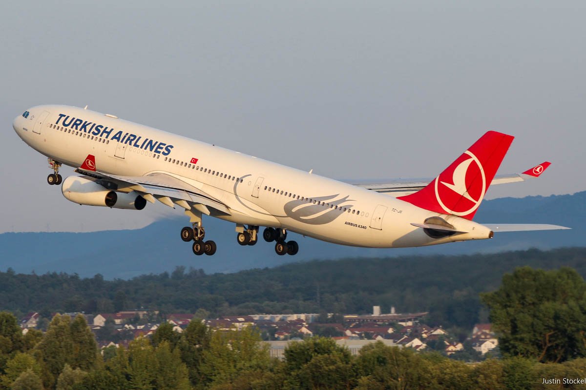Turkish Airlines // Airbus A340-313 // TC-JII