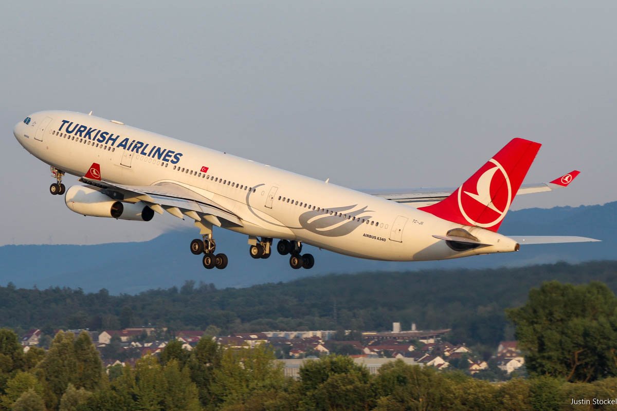 Turkish Airlines // Airbus A340-313 // TC-JII
