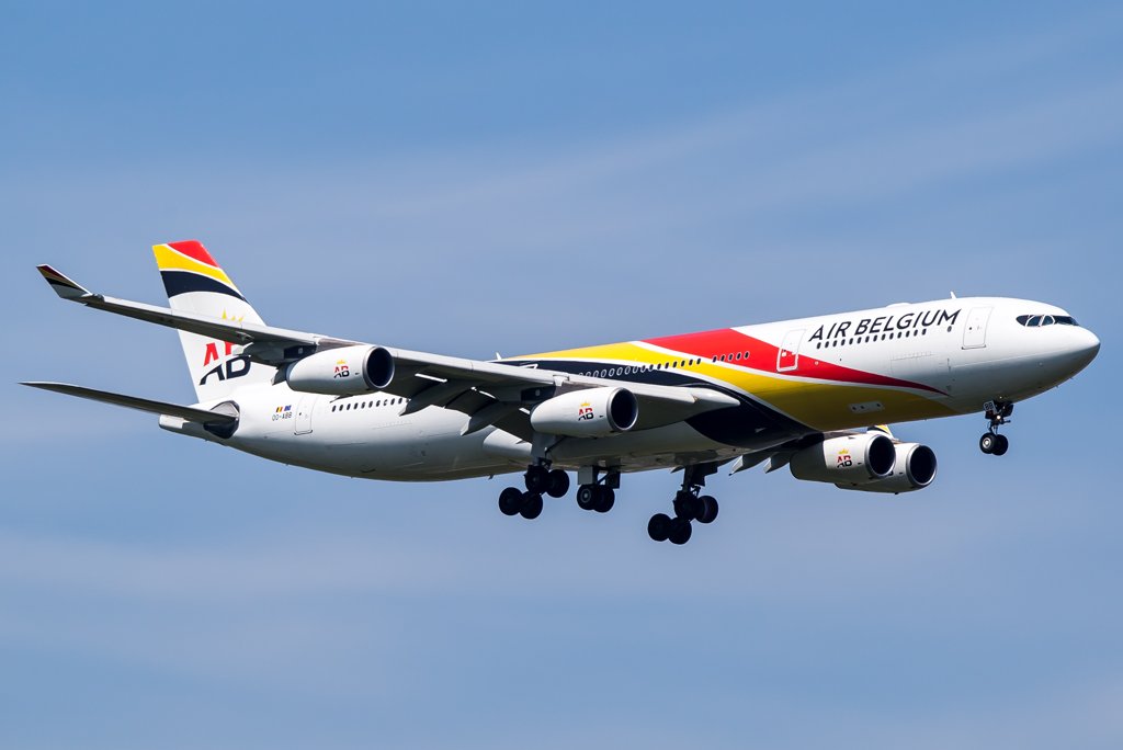 Air Belgium / OO-ABB / Airbus A340-313E