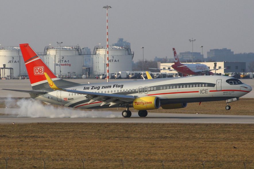 Highlight des Tages: Die neue Bemalung der TUIfly 737-800 &quot;DB Air One&quot;