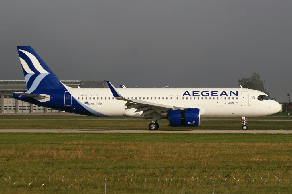 SX-NEC.     A320-271N.     Aegean Airlines