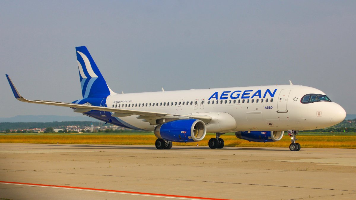 SX-DNE Aegean New Colours A320-231