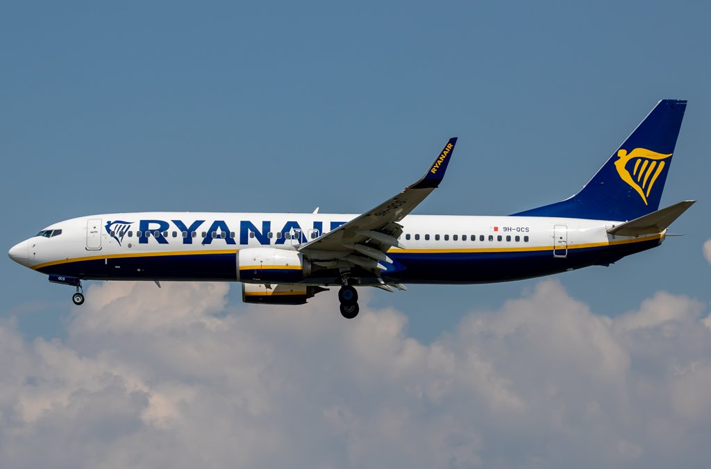 Ryanair (Malta Air) / 9H-QCS / Boeing 737-8AS