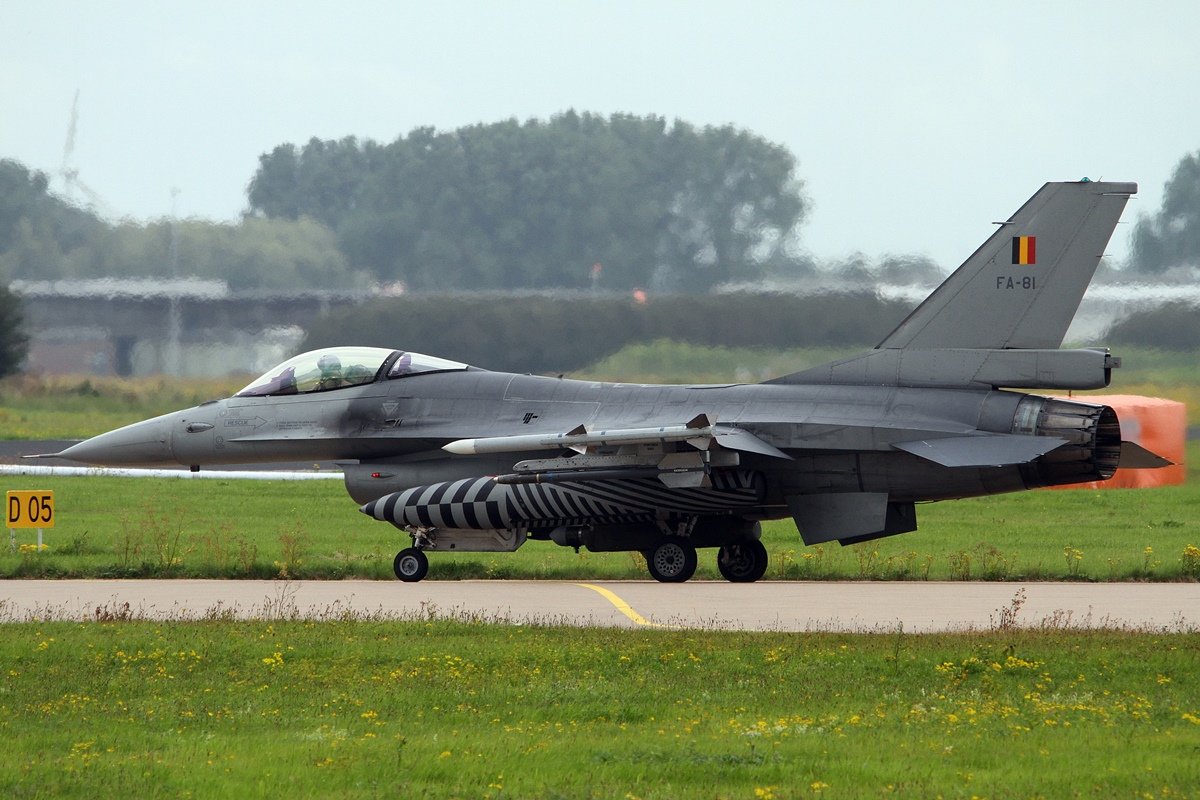 Belgian Air Force General Dynamics F-16AM Fighting Falcon FA-81