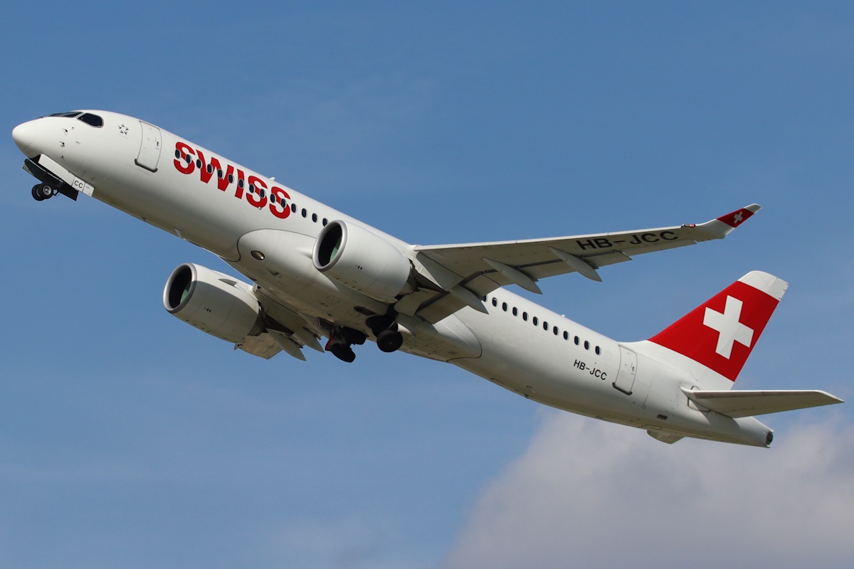 Airbus A220-300 HB-JCC Swiss